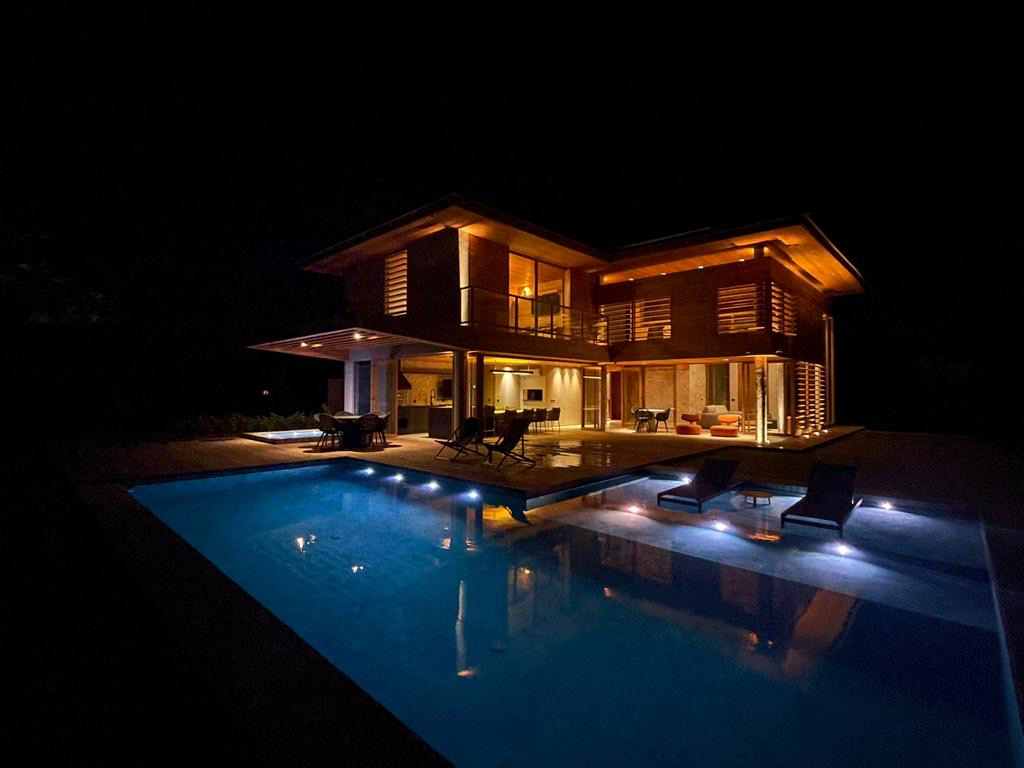 Projeto de iluminação em Praia do Forte